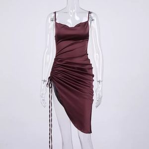 Wine date night dress